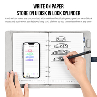 Nouveau cahier avec stylo numérique intelligent écriture notes dessin écriture multifonction Portable intelligent électronique numérique Notebook