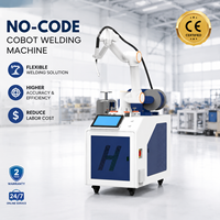 Máquina de Soldadura Robótica de Acero Inoxidable y Acero al Carbono 350A, Programación Colaborativa Cobot, Sin Codificación, Fácil Operación