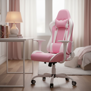 <span class=keywords><strong>Silla</strong></span> de Juego Ergonómica Directo de Fábrica para Sala de Juegos, <span class=keywords><strong>Silla</strong></span> de Computadora de Cuero PU con Altura Ajustable - Product Image 1