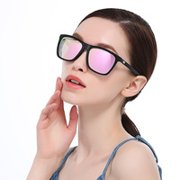 Lunettes de soleil pilotes de marque de luxe pour hommes monture en métal de sol de haute qualité en gros élégantes et à la mode