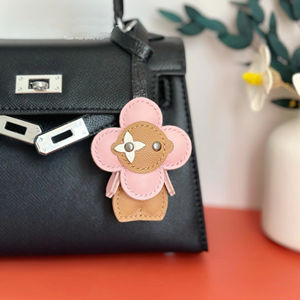 Nuevo Monedero de Cuero Genuino con Diseño de Auriculares, Monedero de Girasol de Moda, Mini Bolsos Colgantes de Piel de Vacuno - Product Image 1