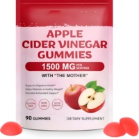 SWOOT Custom 90 Gummies au vinaigre de cidre de pomme, complément alimentaire pour la perte de poids, amincissement, soutien antioxydant, santé digestive et beauté
