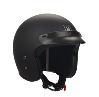 Casque de moto en fibre de verre durable approuvé ECE R22.06 Casque de moto unisexe rétro à demi-couvert pour toutes les saisons