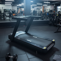 Tapis roulant commercial de qualité supérieure pour salle de sport professionnelle, équipement de cardio-training avec écran miroir haute durabilité