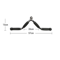 Ensemble d'accessoires de gymnastique multiples, équipement de Fitness, poignée plate, barre de gymnastique, Triceps, barre de traction