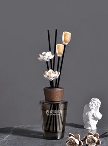 Difusor de caña de Rosa personalizado, conjunto de 2 difusores de 200ml para boda - Product Image 3