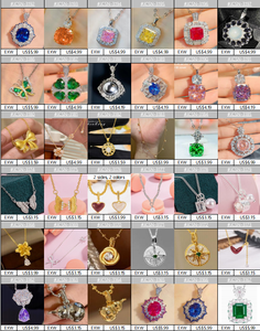 Cadenas de acero inoxidablemujer por mayor original 925 collares de plata joyeria plata 925 con piedras naturales - Product Image 2