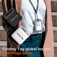 Collier de suivi GPS intelligent anti-perte pour animaux de compagnie (chiens et chats) compatible Apple