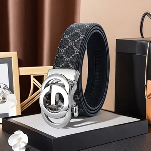 Thắt lưng da bò thật cao cấp hai lớp, khóa hợp kim, dành cho nam và nữ - Product Image 3