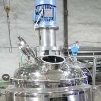 Réservoir de mélange en acier inoxydable avec agitateur, 100L, shampoing, savon, crème, émulsifiant, vapeur, chauffage électrique
