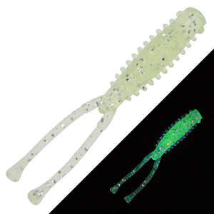 Esca morbida da 42mm 0.4g con coda di Modulare affondare lentamente <span class=keywords><strong>esche</strong></span> da pesca per spigola in Silicone artificiale - Product Image 3