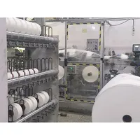 Machine de fabrication de culottes menstruelles et de couches pour femmes entièrement automatique à servomoteurs, 350 pièces/min, avec composants PLC, moteur, roulement et engrenages
