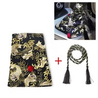 Nouvelle Housse Universelle pour Levier de Vitesse de Voiture, Style Katana en Coton, Motif Épée de Samouraï, Cache-Poussière pour Levier de Vitesse de Course