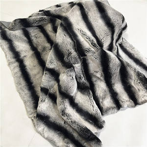 Alfombra de <span class=keywords><strong>pelo</strong></span> natural de piel real Rex, cama de lujo, tiro <span class=keywords><strong>Chinchilla</strong></span> - Product Image 5