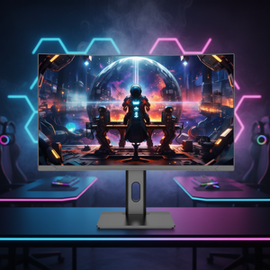 Moniteur de jeu <span class=keywords><strong>incurvé</strong></span> pour ordinateur Lcd <span class=keywords><strong>27</strong></span> "sans cadre 2k <span class=keywords><strong>27</strong></span> pouces <span class=keywords><strong>165hz</strong></span> moniteur pour les jeux avec base de levage - Product Image 1