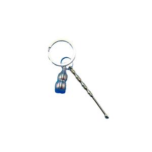 Colgante de llavero con forma de calabaza, colgante de llavero metálico para coche, fuente de productos para tiendas de 1 yuan y 2 yuan. - Product Image 1