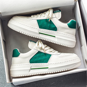 Factory Wholesale Men's <b>Shoes</b> Fashion Casual Sport Leather <b>Shoes</b> Sneakers Rubber Outdoor Spring Casual Flat Skateboarding <b>Shoes</b> - Product Image 2