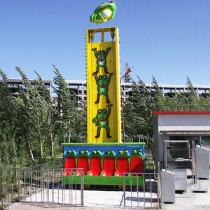 Instalaciones de entretenimiento a gran escala China Suministro directo de fábrica Outdoor Thrill Amusement Park Ride <span class=keywords><strong>Frog</strong></span> Jump para la venta - Product Image 3