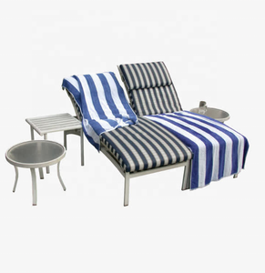 Ready-made Tie Dye modello in microfibra Chaise Lounge Chair copritelo con tasche per piscina all'aperto spiaggia mobili - Product Image 6