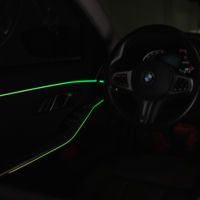 Kit d'éclairage ambiant coloré Phantom à 30 lumières pour LUXEED S7 2024-2025, contrôle par application WeChat, écran, lampe d'ambiance intérieure LED pour voiture