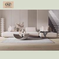 Canapé-lit modulaire convertible, bloc carré au sol, dossier conique, couture passepoilée, simple ou double, réglable, pour villa, appartement, hôtel
