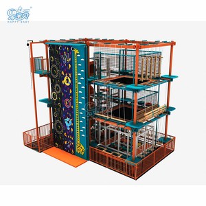 Parc d'aventure et parcours de cordes Happy Baby, norme européenne, projet 2022 le plus récent, en cours d'installation. - Product Image 1