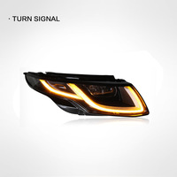 Feux avant LED pour Range Rover Evoque 2012-2017, feux de voiture Evoque, clignotants, projecteur