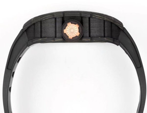 Modern High-end Top-quality Luxury 1201 Black Carbon Fiber <b>Skeletonized</b> Tourbillon <b>Automatic</b> Mechanical <b>Watch</b> for Men - Product Image 4