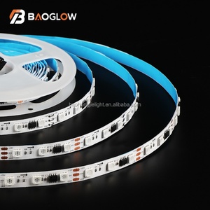 RGB 12V 24V 5050 60D 10MM Colorful <b>LED</b> Strip Smart Strip Tape <b>Sensor</b> Rgb Smd5050 Lamp LCD Christmas <b>Lights</b> for Home - Product Image 4