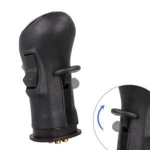 Volvo Trucks <b>Shift</b> <b>Knob</b> Black Leather Ergonomic Gear Selector For Medium Heavy-Duty Trucks Part Number 20488052 - Product Image 3