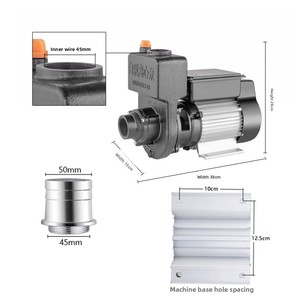 Pompe centrifuge auto-amorçante intelligente sans balais 2 pouces en fonte 16 GPM alimentée par batterie pour véhicules <span class=keywords><strong>d</strong></span>'assainissement - Product Image 5