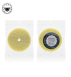 हुक और लूप अटैचमेंट 6 इंच फोम्ड ऊन भैंस और पॉलिशिंग पैड ओएम दोहरी कार्रवाई मोटे घर्षण - Product Image 6