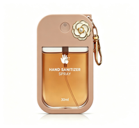 Désinfectant pour les mains en gros avec étui en silicone, format de poche, portable, à base d'alcool, sans eau, spray désinfectant pour les mains, fournisseur en vrac