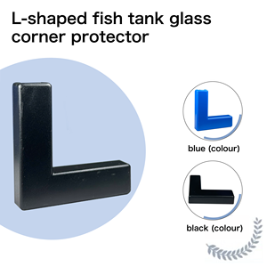 Protectores de esquina de vidrio en forma de L/T <span class=keywords><strong>para</strong></span> mariscos, esquinas redondeadas, antiarañazos, protege las esquinas del Acuario de daños por impacto - Product Image 3