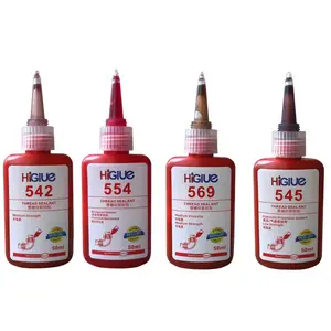 50ml HiGlue 542 545 554 Glue Pipe Thread neutral silicone sealant Household Pipe Sealing Anaerobic Adhesive Locking Glue