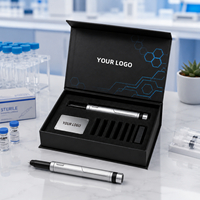 Boîte d'emballage personnalisée pour stylo à peptides avec doublure en éponge, boîte en carton pour kit d'équipement médical, boîte extérieure pour stylo injecteur jetable