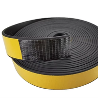 Bande d'étanchéité en mousse EPDM professionnelle, cellules fermées, auto-adhésive pour porte et fenêtre, dureté et densité réglables, 100 mètres