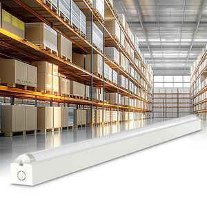 Free Sample ETL DLC Listed Hanging Lamp Tube <b>Ceiling</b> Mounted PC Housings 4ft 8ft <b>Dimmable</b> Triproof <b>Led</b> Linear Batten <b>Light</b> - Product Image 4