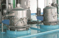 Centrifugeuse continue automatique de dispositif de nettoyage de scories de structure verticale de conception antiexplosive