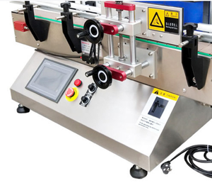 Etiquetadora Automática de Mesa Redonda Pequeña para Botellas Redondas y Cuadradas, Máquina Etiquetadora de Botellas de Vidrio para Cosméticos, Vino y Bebidas - Product Image 6