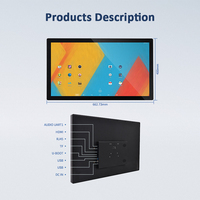 Modèles LCD 27 et 32 pouces de qualité commerciale pour la publicité intérieure affiche une tablette Android murale haute résolution