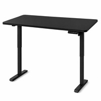 Bureau assis-debout électrique à moteur unique, ergonomique, extensible, moderne, poste de travail réglable pour bureau à domicile, commandes en gros