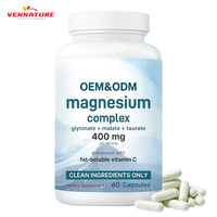 Complexe Triple de Magnésium 400mg – Capsules de Magnésium Élémentaire pour le Bien-être Minéral Quotidien