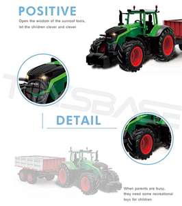 Grand chariot de ferme télécommandé, <span class=keywords><strong>jouet</strong></span> à benne, télécommande rc, 4x4, livraison gratuite, 1/16 - Product Image 3