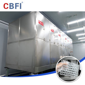 Máquina Industrial para Hacer Cubos de Hielo de 10000 kg/día, Motor PLC, Acero Inoxidable 304, Bomba de Motor, Cafeterías, Supermercados, Automática - Product Image 2