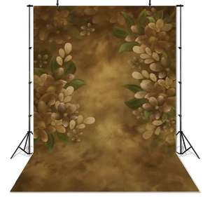 خلفية التصوير التصريحية على شكل زهور مجردة صورة صورة صورة الوالدة بطبعة زهور صورة ديكور ستوديو التصوير - Product Image 3