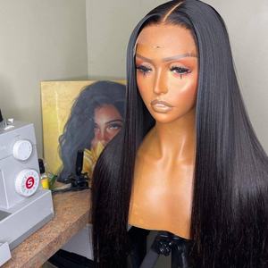 Cheap 40 Inches 9x6 HD <b>Lace</b> <b>Frontal</b> <b>Wigs</b> Indian Hiar Pre-Plucked and Bleach Knots Glueless <b>Wigs</b> <b>Human</b> <b>Hair</b> <b>Wigs</b> for Black Women - Product Image 1