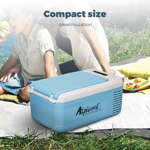 Alpicool V18 Mini Frid <span class=keywords><strong>Prix</strong></span> d'usine 20L Congélateur à compresseur mobile en plastique 12V-24V Fonction de refroidissement - Product Image 6