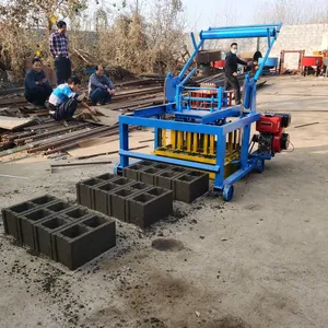 Kaidong QTM4-40 beton tuğla döşeme makinesi çimento blok makine yapmak tuğla kalıp makinesi