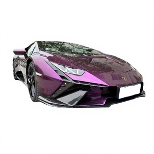Kit carrosserie en fibre de verre et fibre de carbone, pare-chocs avant, aileron arrière, diffuseur, kit carrosserie pour Lamborghini Huracan LP610 LP580 EVO RWD 2020 - Product Image 5
